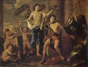 Nicolas Poussin David Victorious oil painting reproduction